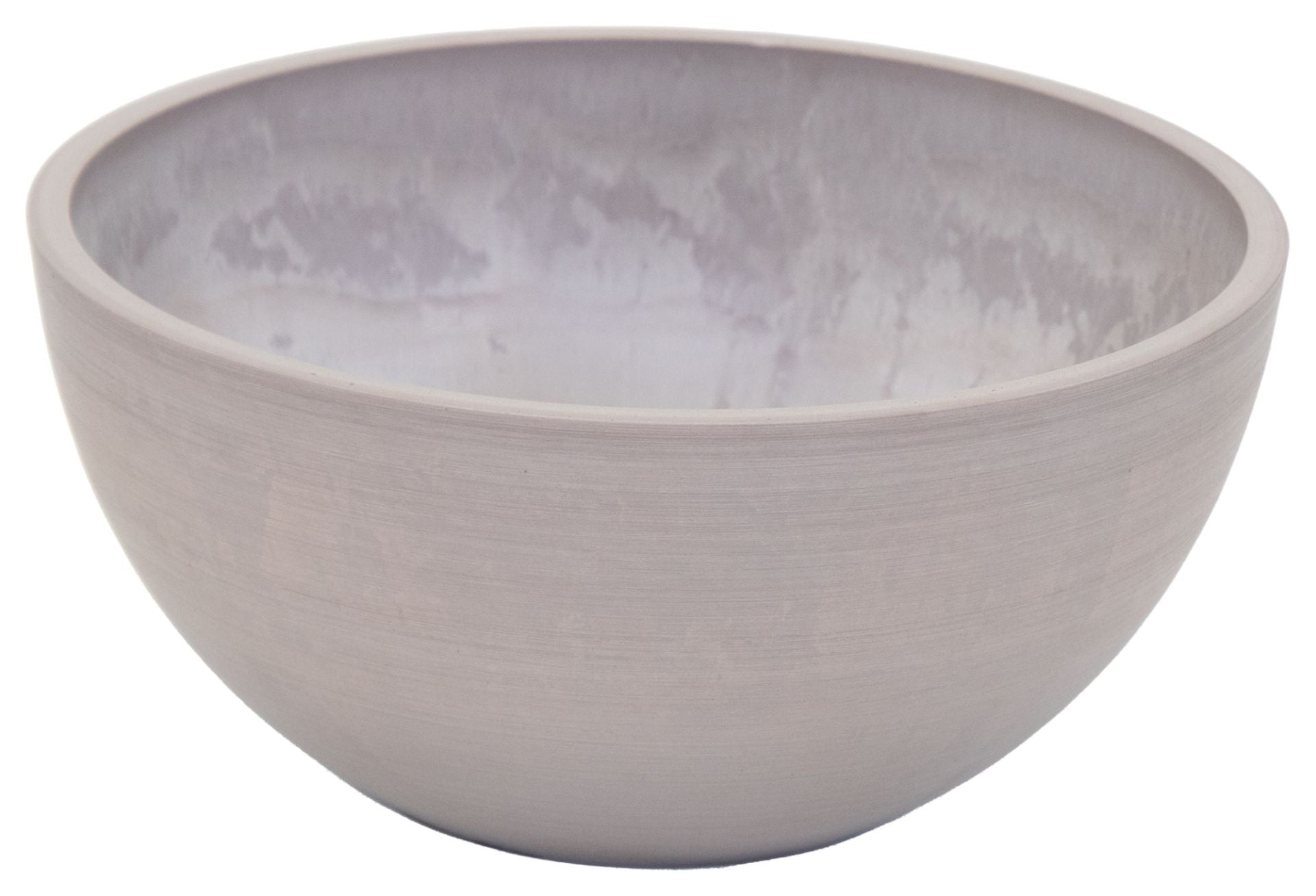 Schale EcoStone Ø35cm H17cm taupe Pflanzkübel Miniteich Pflanzgefäß Pflanzschale