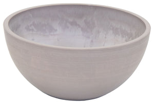 Schale EcoStone Ø35cm H17cm taupe Pflanzkübel Miniteich Pflanzgefäß Pflanzschale