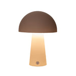 Lade das Bild in den Galerie-Viewer, LED Tischlampe kabellos 15x21cm Matt Sand Touch-Dimmer 3 Lichtfarben (2800K–6000K) Akku Tischleuchte mit USB-Kabel 80cm Moderne LED Lampe für Wohnzimmer, Schlafzimmer &amp; Terrasse
