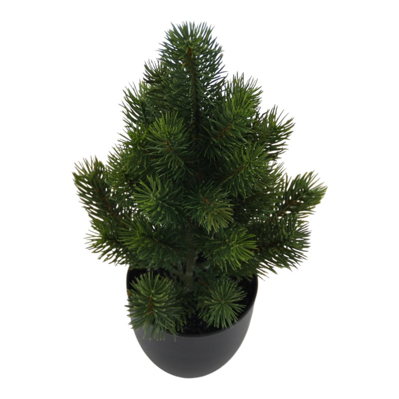 Weihnachtsbaum künstlich im Topf Tannenbaum grün H29cm + 50cm 2Größen wählbar