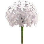 Lade das Bild in den Galerie-Viewer, Allium-Stecker Metall Gartenstecker weiß in 2 Größen
