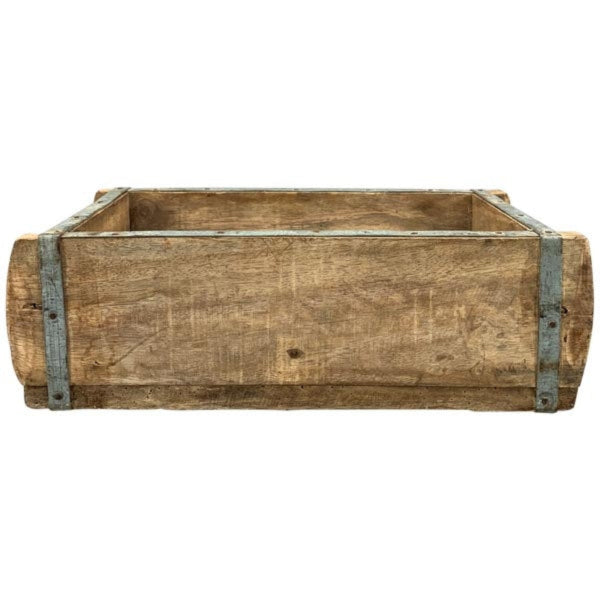 Pflanzkasten Ziegelform 32x14cm H9cm Aufbewahrung Holz-Box Holz-Kiste Deko