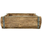 Lade das Bild in den Galerie-Viewer, Pflanzkasten Ziegelform 32x14cm H9cm Aufbewahrung Holz-Box Holz-Kiste Deko
