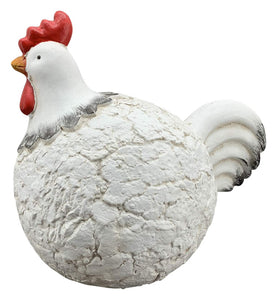 Huhn Taro Ostern MGO 32,5x23cm H29cm Gartendeko Dekofiguren Osterdekoration
