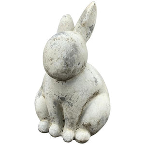 Hase VALO Osterfigur creme Vintage Zement 2Größen wählbar