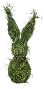 Lade das Bild in den Galerie-Viewer, Hase WILLOW grün H40 cm aur Große Natur-Deko aus Heu mit rustikalem Charakter und saisonalem Charmeus Heu Dekofig
