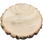 Lade das Bild in den Galerie-Viewer, Holz Scheibe TIMBA natur Holz Teller Ø22+28+33cm 3Größen wählbar
