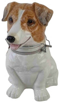 Candy Bowl Hund Terrier Keramik 18x14cm 24cm – Dekorativer Süßigkeitenhalter mit Schale – Bonbonschale für Süßigkeiten, Snacks, Nüsse und Schokolade – Wohn- und Tischdekoration