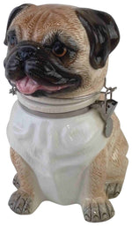 Lade das Bild in den Galerie-Viewer, Candy Bowl Hund Bulldogge Keramik 18x14cm 24cm – Dekorativer Süßigkeitenhalter mit Schale – Bonbonschale für Süßigkeiten, Snacks, Nüsse und Schokolade – Wohn- und Tischdekoration
