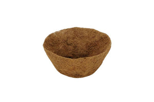 2x Kokoseinsatz Ø25cm Pflanzschalen Kokos Einsatz Hanging Basket Ampel Einsatz