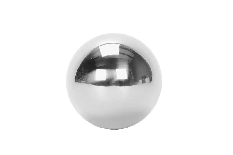 Edelstahl Kugel poliert glänzend silber Ø15cm Garten Schwimm Teich