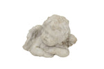 Lade das Bild in den Galerie-Viewer, Engel Zement StoneArt creme Skulptur 2Größen wählbar
