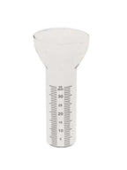 Regenmesser Ersatzglas Glas-Niederschlagsmesser 2er Set Garten und Beet – Präzise Niederschlagsmessung aus Glas – 8 x 17 cm