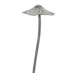 Pilz Metall Gartenstecker Wald grau/braun H31cm + H41cm Stecker Herbst Garten 2Größen wählbar