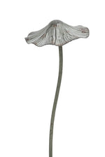 Lade das Bild in den Galerie-Viewer, Pilz Metall Gartenstecker Wald grau/braun H31cm + H41cm Stecker Herbst Garten 2Größen wählbar
