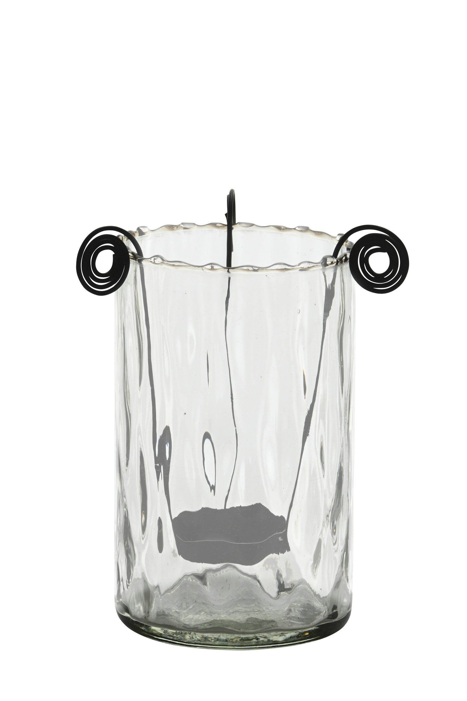Windlicht mit Teelichthalter aus klarem Glas Ø 10 cm, Höhe 10 + 17 cm Zeitloses Kerzen- & Deko-Windlicht 2Größen wählbar