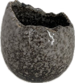 Lade das Bild in den Galerie-Viewer, Pflanzei Eierschalen-Pflanzgefäß Keramik altrosa-natur Eierschalen-Topf Blumentopf H9,5cm+12cm 2Größen wählbar
