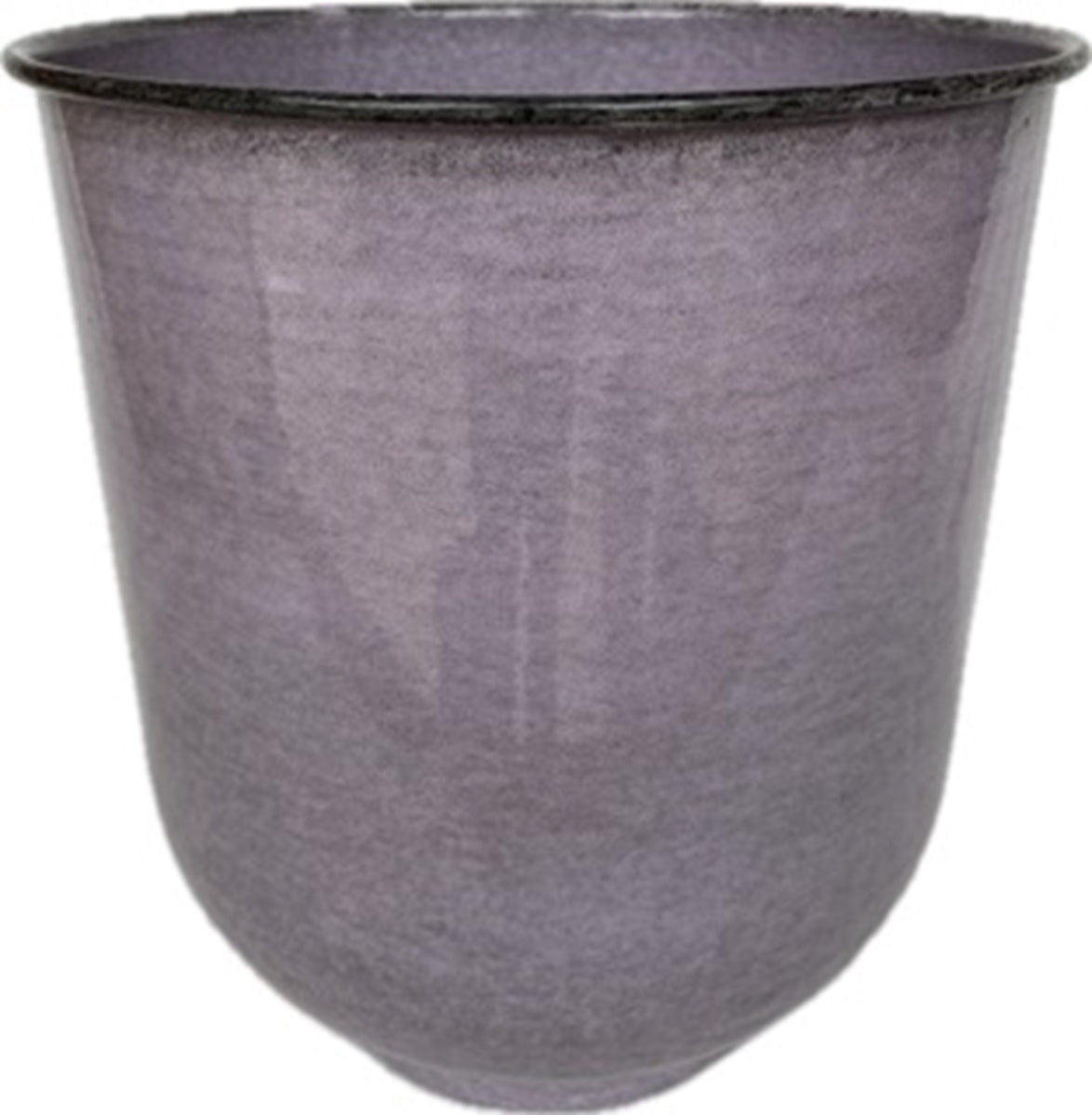 Pflanzkübel Metall Kübel Pflanzgefäß violett Pflanztopf Ø26+28+32cm Blumenkübel  Pflanzschale Blumentopf Garten 3Größen wählbar