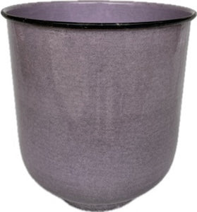 Pflanzkübel Metall Kübel Pflanzgefäß violett Pflanztopf Ø26+28+32cm Blumenkübel  Pflanzschale Blumentopf Garten 3Größen wählbar