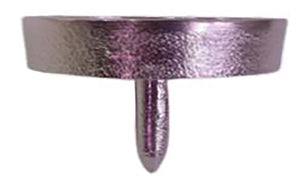 Kerzenhalter Adventskranz 4erSet Adventskerzenhalter Ø8cm Aluminuim Kerzenständer Adventskranz mit Dorn für Stumpenkerzen und Tischdeko Weihnachten Advents Kerzenhalter