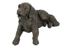 Golden Retriever Figur Braun 61 x 39 x 36 cm – Dekorativer Hund als Gartenfigur, Tierfigur für Garten, Terrasse, Balkon und Wohnbereich