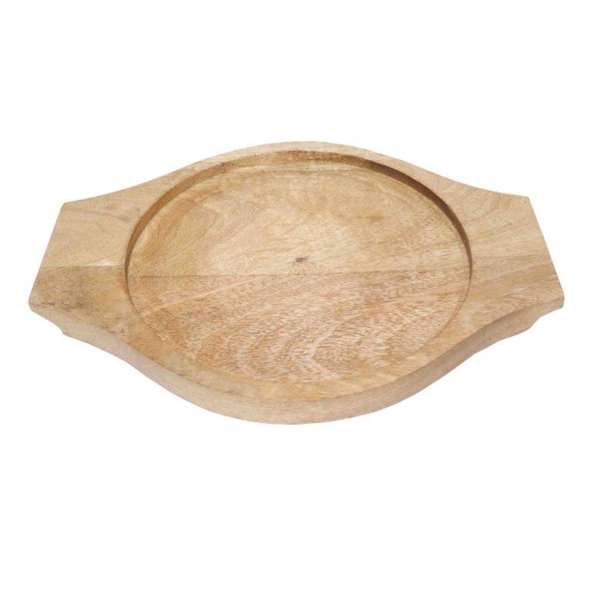 Holztablett Tablett Mangoholz natur 31x23cm H2cm