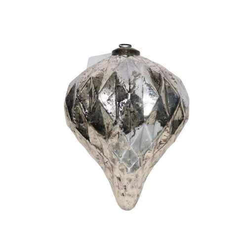 Baumkugel Kugel Glas Onion peral Ø13+16cm 2Größen wählbar