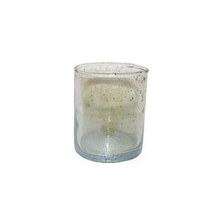 Windlicht Glas grün StonLaster Teelichthalter Ø6+7cm 2Größen wählbar