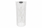 Lade das Bild in den Galerie-Viewer, Solar Hängelampe Fadime Weiß 47 cm – LED Solarlaterne mit 10 warmweißen LEDs, IP44, dekorative Gartenlaterne zum Aufhängen für Balkon, Terrasse &amp; Garten
