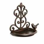 Lade das Bild in den Galerie-Viewer, Vogeltränke für an die Wand Gusseisen 20x10xm H18cm
