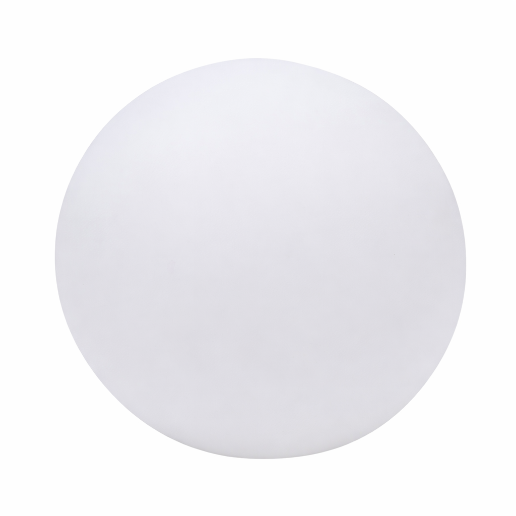 Solar LED Kugelleuchte Ø20/25/30cm Außenleuchte Garten, Balkon & Terrasse Wetterfest IP44 Warmweißes Licht Kunststoff Weiß Dekorative Solar Gartenlampe 3Größen wählbar