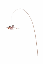 Lade das Bild in den Galerie-Viewer, Windspiel Vogel Gartenstecker 120 cm – Metall Vogel-Windspiel mit Bogen Dekoration für Garten Balkon &amp; Terrasse wetterfest, 16×10cm H120cm 2 Motive wählbar
