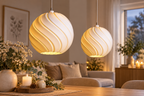 Wechsel-Lampenschirm Flow klein 9 cm + 12 cm – Ersatz-Lampenschirm für LED Baby-, Mini-, Midi- & Fensterstern 2Größen wählbar