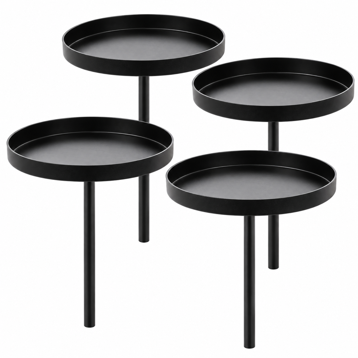 Adventskerzenhalter 4er Set – Kerzenhalter für den Adventskranz
