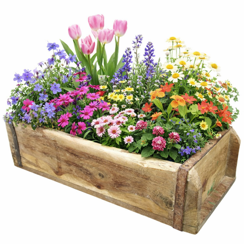 Pflanzkasten Ziegelform 32x14cm H9cm Aufbewahrung Holz-Box Holz-Kiste Deko
