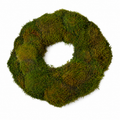 Kranz Lappenmoos Ø 35 cm Natur – Dekokranz aus echtem Lappenmoos – Türkranz, Wandkranz & Tischdekoration für Haus, Wohnung und Garten