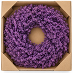 Leinenkraut Kranz 35 cm in Lavendel – Dekorativer Herbstkranz aus Naturmaterial – Türkranz, Wandkranz & Tischdeko – Herbstliche Dekoration (Kopie)
