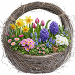 Lade das Bild in den Galerie-Viewer, Pflanzkorb Tasche aus Birkenreisig WILLOW 30x11cm H41cm Pflanztasche Blumentopf Übertopf Pflanzgefäß Garten-Deko für Draußen
