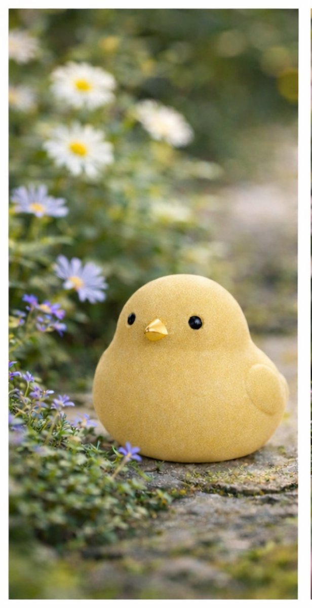 Vogel Keramik Dekofigur H12,5cm+ h18,5cm+H24cm Moderner Dekovogel in gelb – Wohnraum- & Tischdekoration 3Größen wählbar