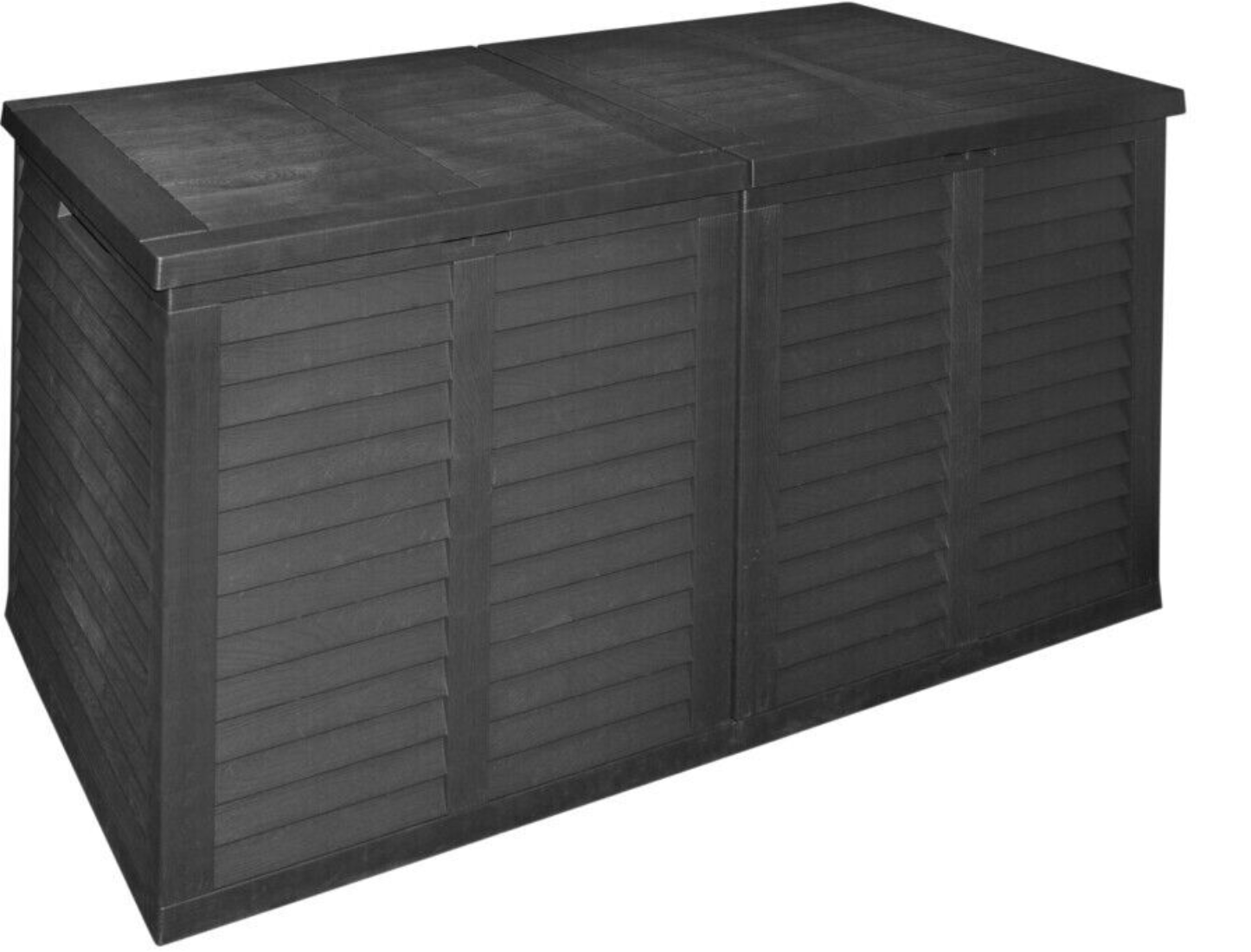 Auflagenbox XXL Kissenbox 750 Liter Gartenkissen 155x66x80cm Gartenbox anthrazit