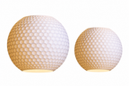 Wechsel-Lampenschirm Bee klein 9 cm + 12 cm – Ersatz-Lampenschirm für LED Baby-, Mini-, Midi- & Fensterstern 2Größen wählbar