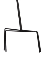 Lade das Bild in den Galerie-Viewer, Windrad Metall Doppel Windspiel Gartendeko Balkon Terrasse zink Ø38,5x17,5cm H150cm
