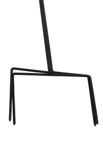 Windrad Metall Doppel Windspiel Gartendeko Balkon Terrasse zink Ø38,5x17,5cm H150cm