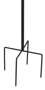 Windrad Metall Windspiel ArtFerro Gartendeko Balkon Terrasse orange/gelb 39x11cm H168cm