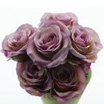 Lade das Bild in den Galerie-Viewer, Rose 6x Madame lavendel L37 cm
