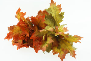 Eichenlaub Herbstlaub 84Stck. bunt L16 cm