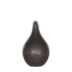 Lade das Bild in den Galerie-Viewer, Pflanzschale TROPFEN schwarz Keramik 3 Größen Ø9cm+12cm+14cm
