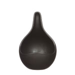 Lade das Bild in den Galerie-Viewer, Pflanzschale TROPFEN schwarz Keramik 3 Größen Ø9cm+12cm+14cm
