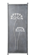 Stele Dolde grau Metall in 3 Größen wählbar