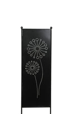 Lade das Bild in den Galerie-Viewer, Stele Pusteblume schwarz Metall 2 Größen wählbar
